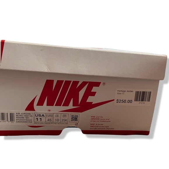 Nike Air Jordan 1 High OG “Heritage” Size 11 main image 15